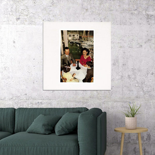 Led Zeppelin Presence Album Cover Art Music Poster Rock Band Wall Print - xonomax