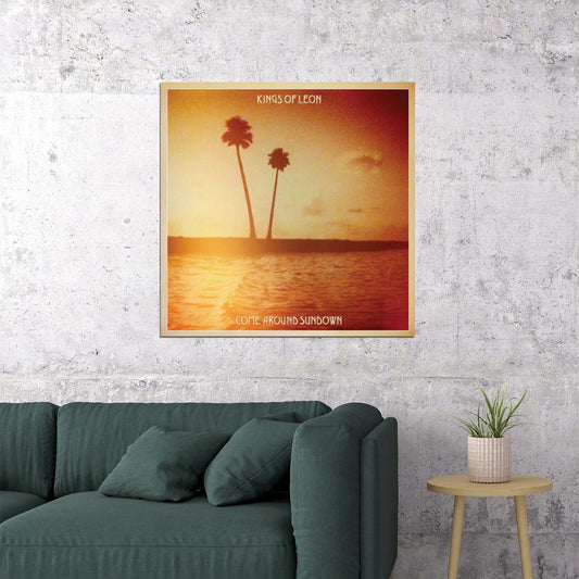 Kings Of Leon Come Around Sundown Album Cover Art Music Poster Rock Band Wall Print - xonomax