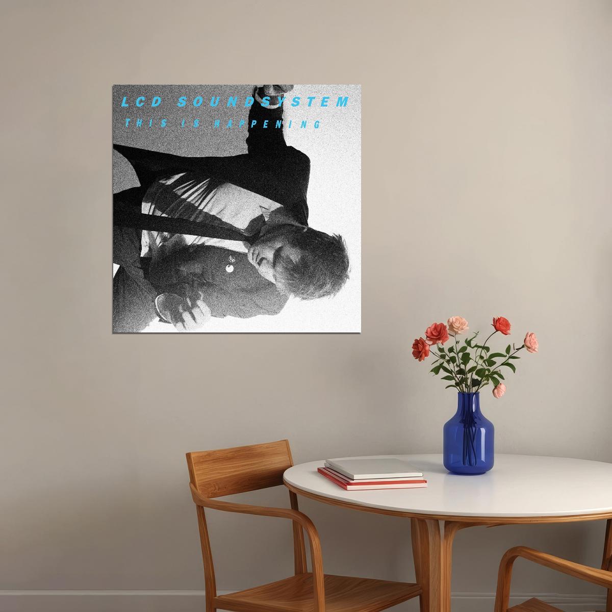 Lcd Soundsystem This Is Happening Album Cover Art Music Poster Electronic Rock Band Wall Print - xonomax
