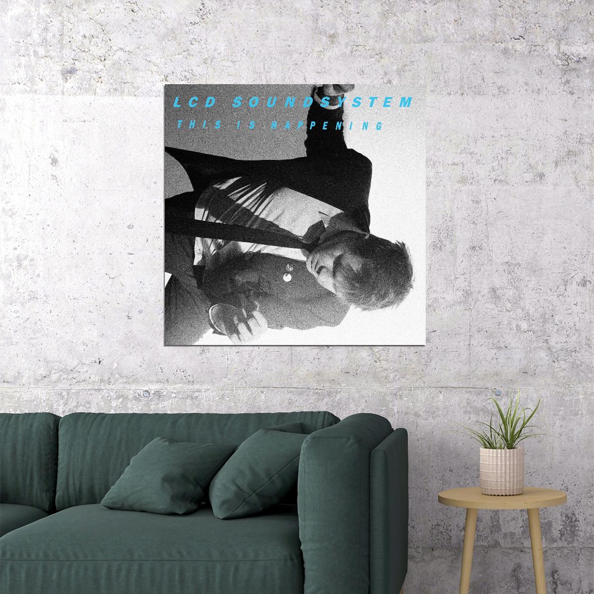 Lcd Soundsystem This Is Happening Album Cover Art Music Poster Electronic Rock Band Wall Print - xonomax