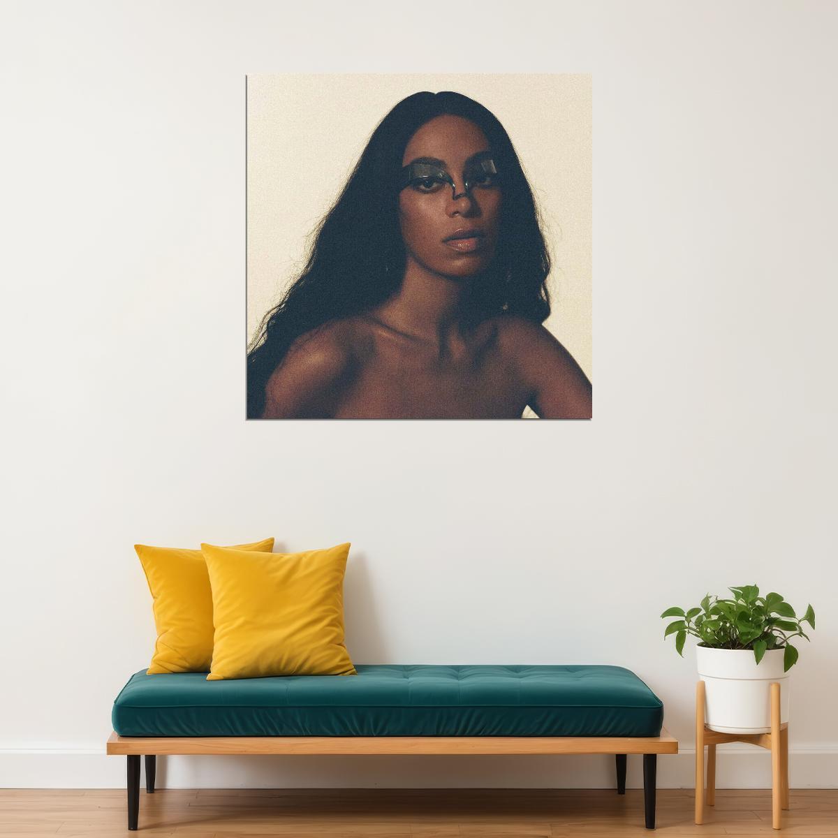 Solange When I Get Home Album Cover Art Music Poster R&b Singer Wall Print - xonomax
