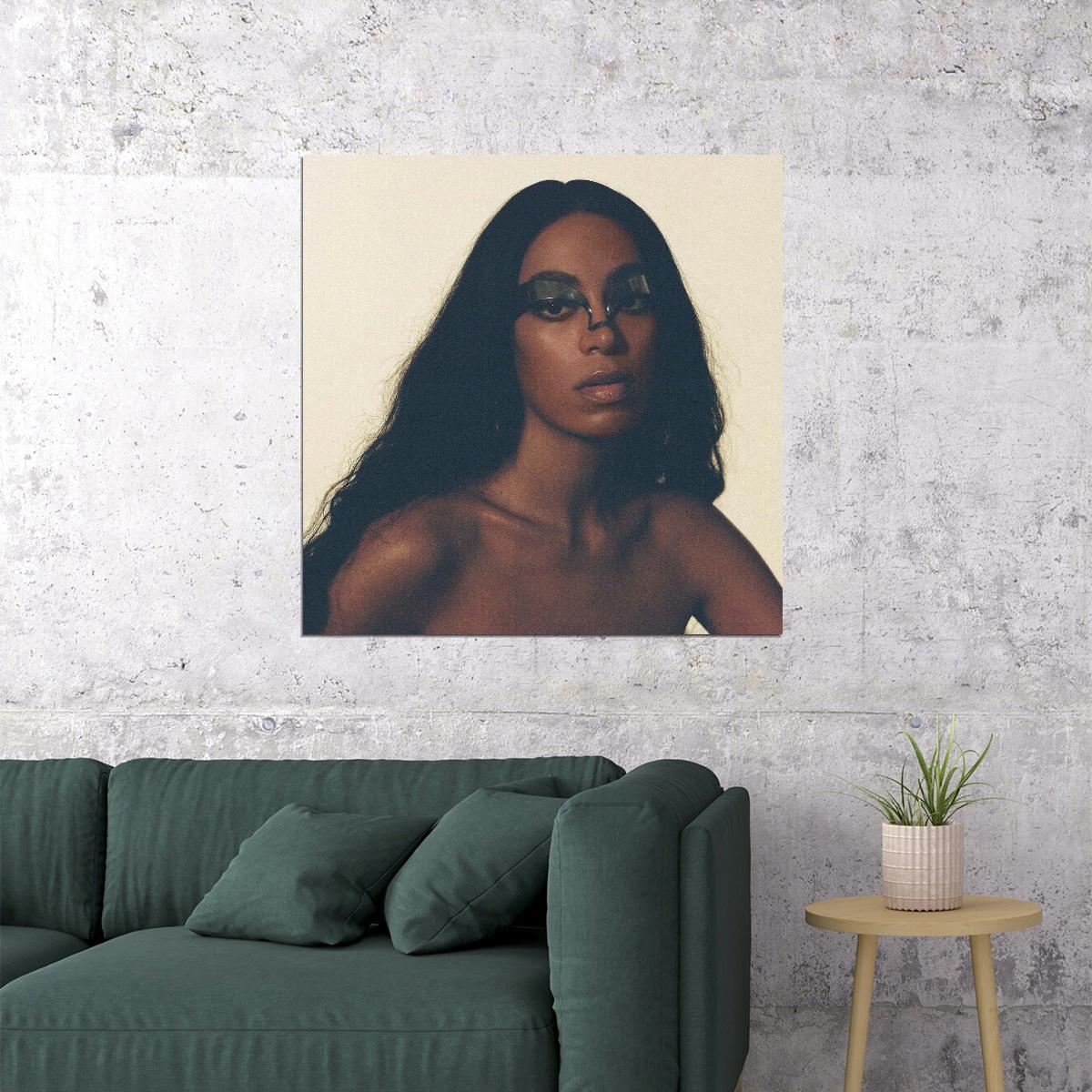 Solange When I Get Home Album Cover Art Music Poster R&b Singer Wall Print - xonomax