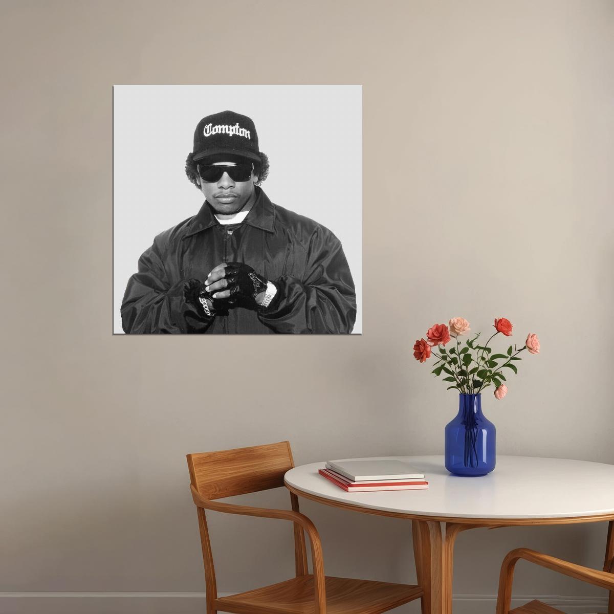 Eazy-e Poster Hip-hop Music Wall Art Rap Artist N.w.a. Print - xonomax