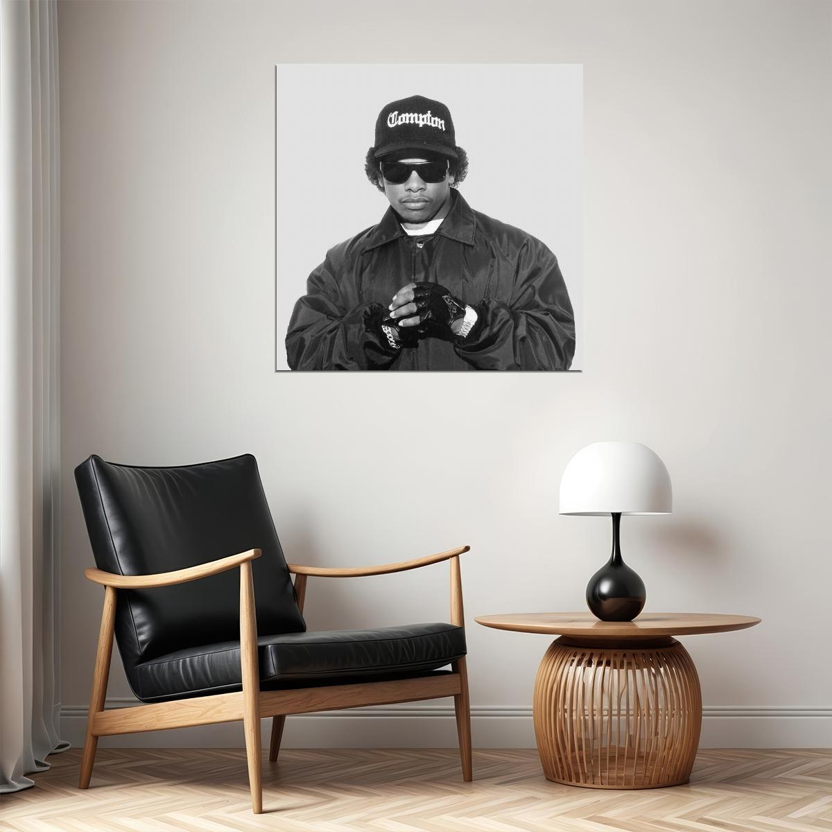 Eazy-e Poster Hip-hop Music Wall Art Rap Artist N.w.a. Print - xonomax