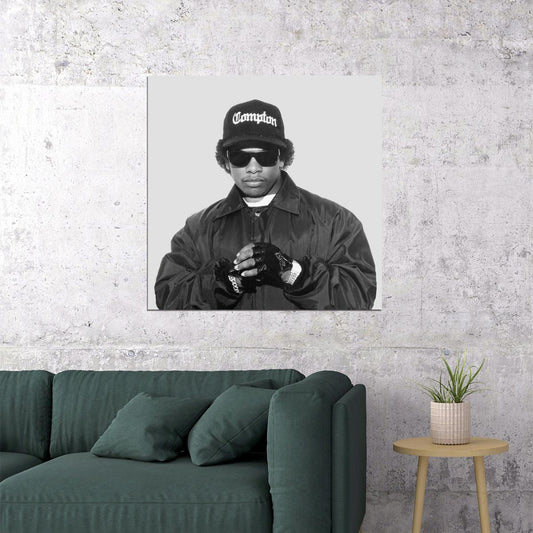 Eazy-e Poster Hip-hop Music Wall Art Rap Artist N.w.a. Print - xonomax