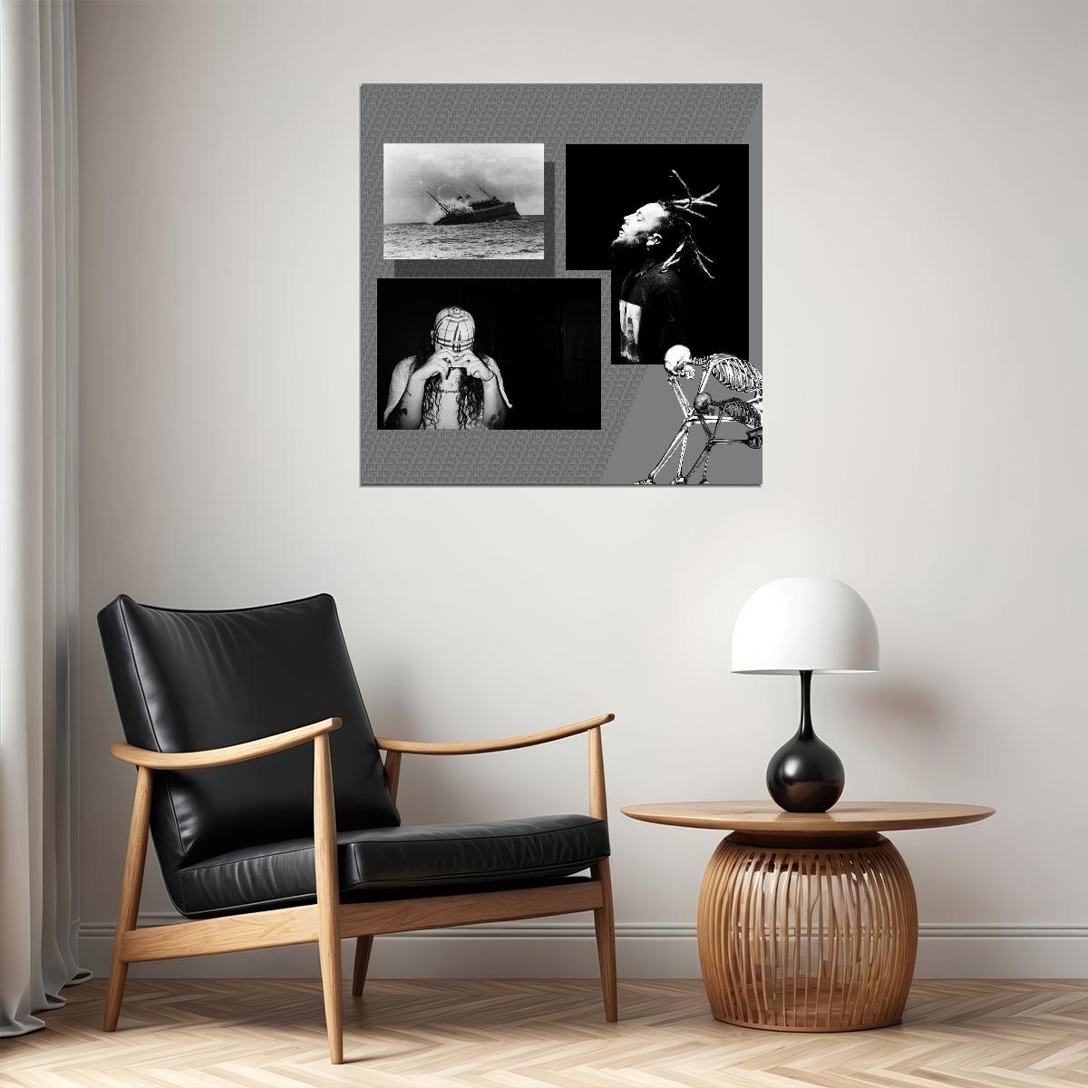 Suicideboys $uicideboy$ Album Cover Art Hip-hop Music Poster Rap Duo Music Print - xonomax