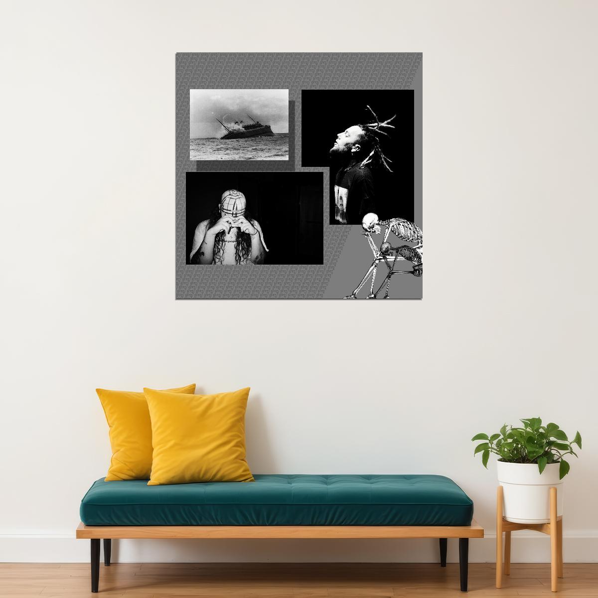 Suicideboys $uicideboy$ Album Cover Art Hip-hop Music Poster Rap Duo Music Print - xonomax