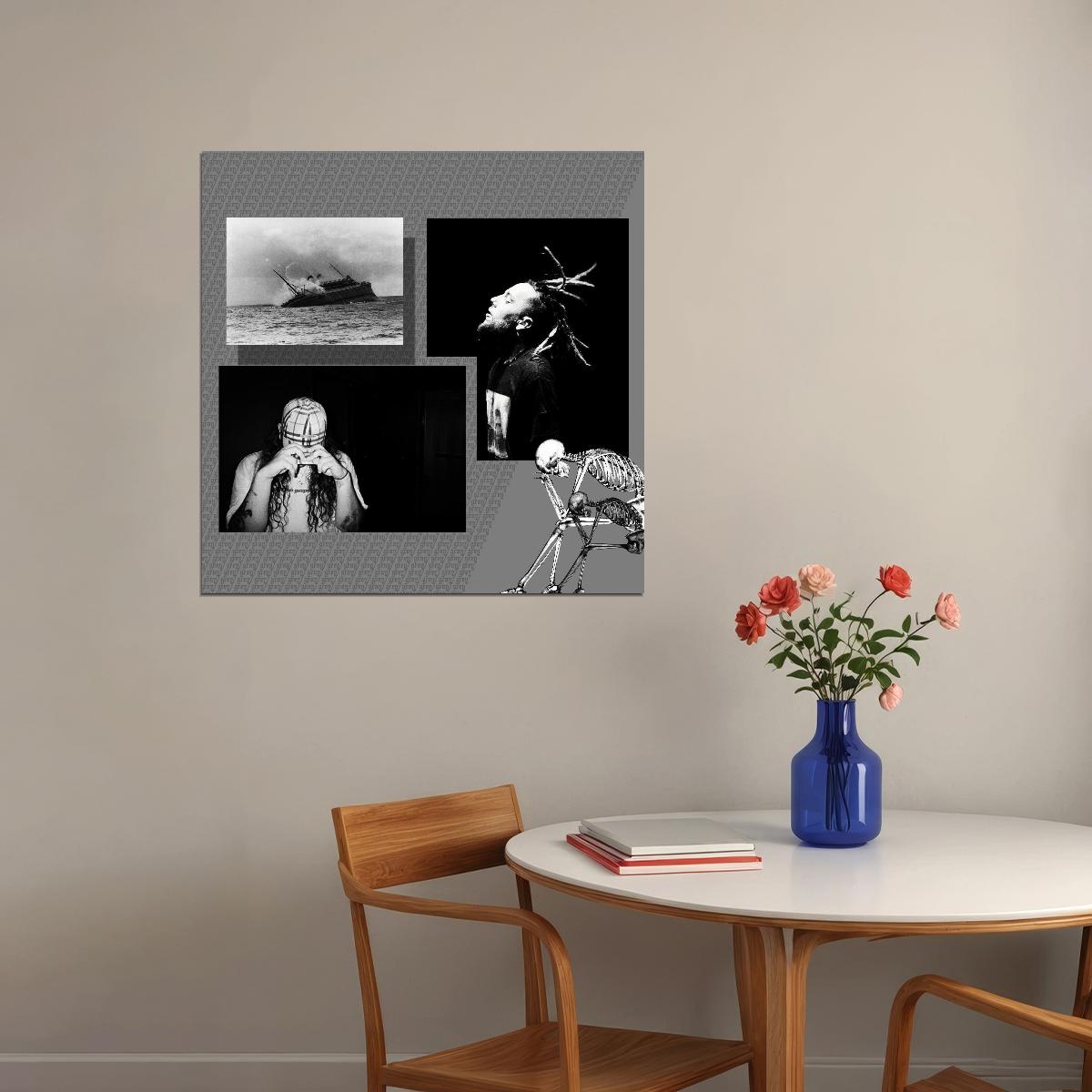 Suicideboys $uicideboy$ Album Cover Art Hip-hop Music Poster Rap Duo Music Print - xonomax