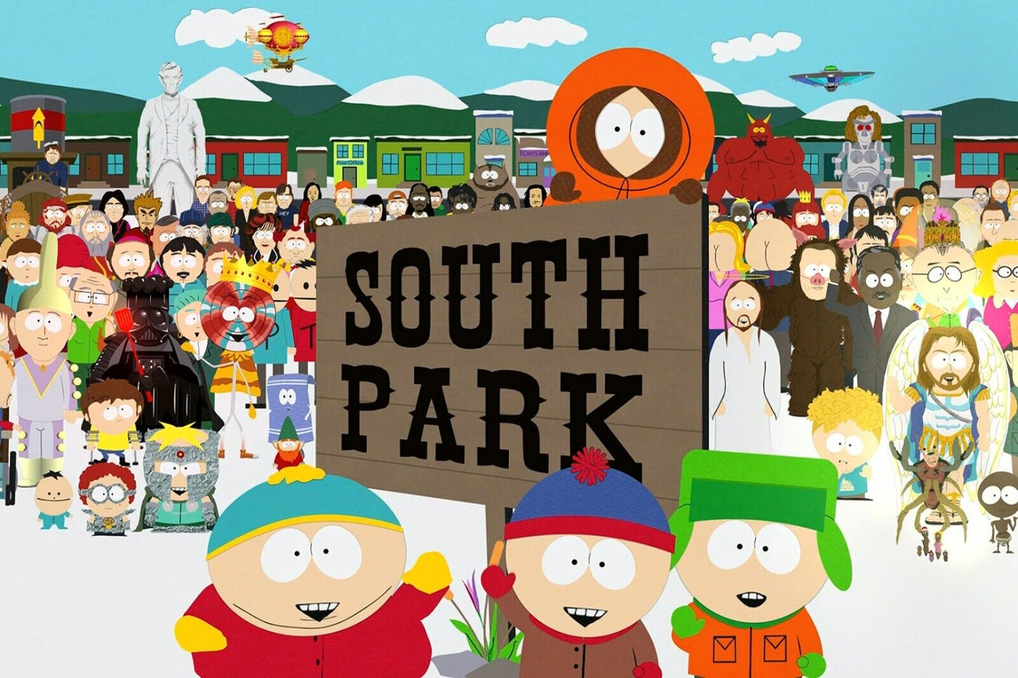 South Park Tv Show Poster Animated Series Print - xonomax