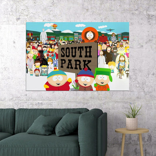 South Park Tv Show Poster Animated Series Print - xonomax