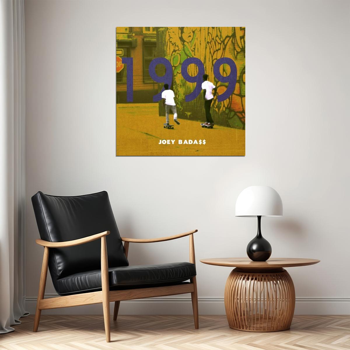 Joey Badass Bada$$ 1999 Album Cover Art Rap Music Poster Wall Print - xonomax