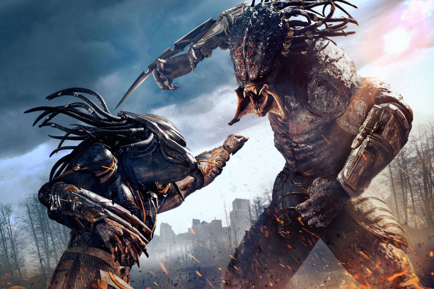 Predator Movie Poster Sci-fi Wall Art Print - xonomax