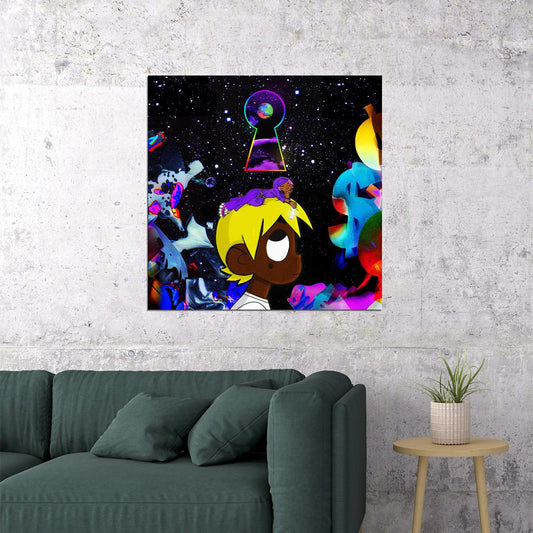 Lil Uzi Vert Rap Music Poster Rapper Wall Art - xonomax