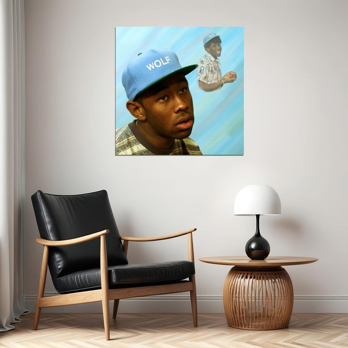 Tyler The Creator Wolf Album Cover Art Rap Music Poster Iconic Hip Hop Artist Print - xonomax