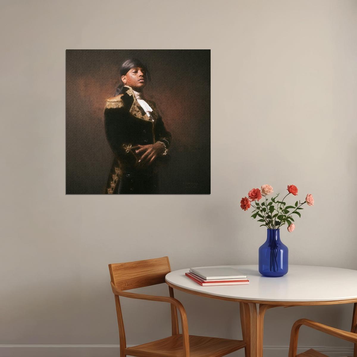 Ski Mask The Slump God Stokeley Album Cover Art Music Poster Rapper Wall Print - xonomax