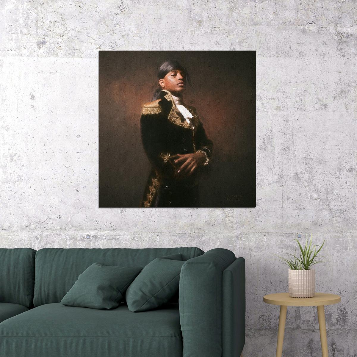 Ski Mask The Slump God Stokeley Album Cover Art Music Poster Rapper Wall Print - xonomax