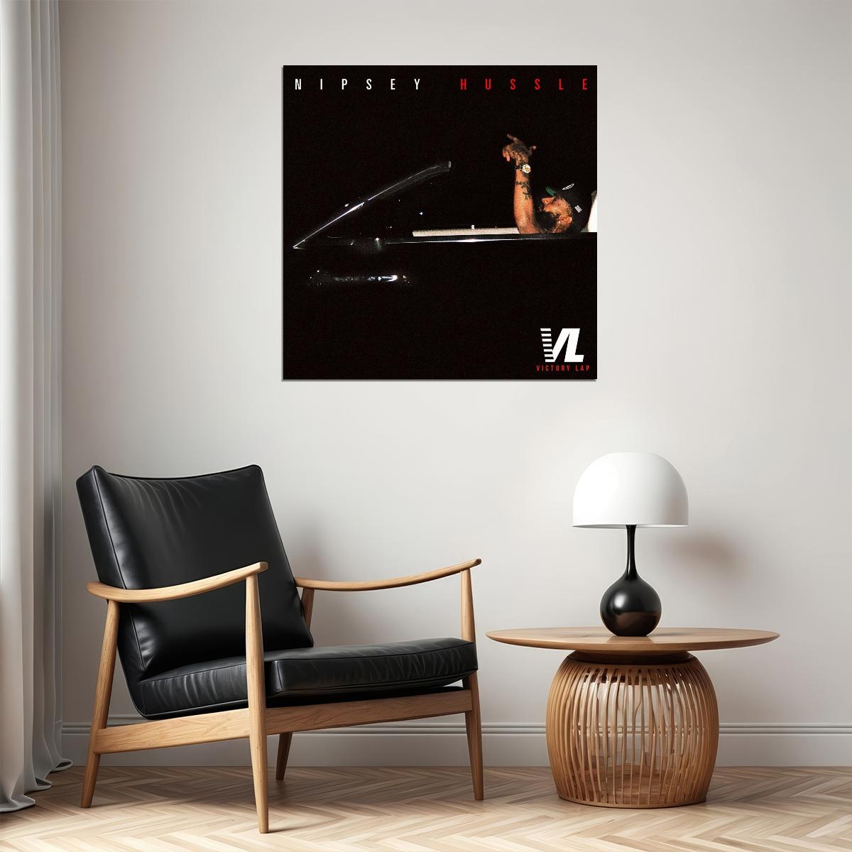Nipsey Hussle Victory Lap Album Cover Art Rap Hip-hop Music Poster Wall Print - xonomax