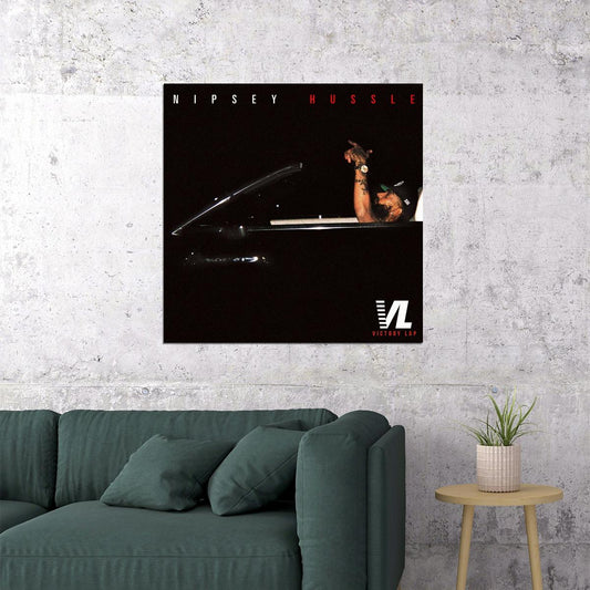 Nipsey Hussle Victory Lap Album Cover Art Rap Hip-hop Music Poster Wall Print - xonomax