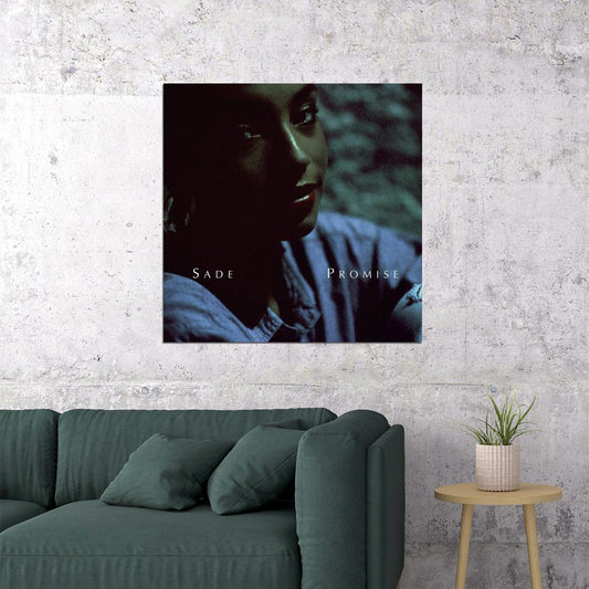 Sade Promise Album Cover Art Music Poster Iconic Singer Wall Print - xonomax