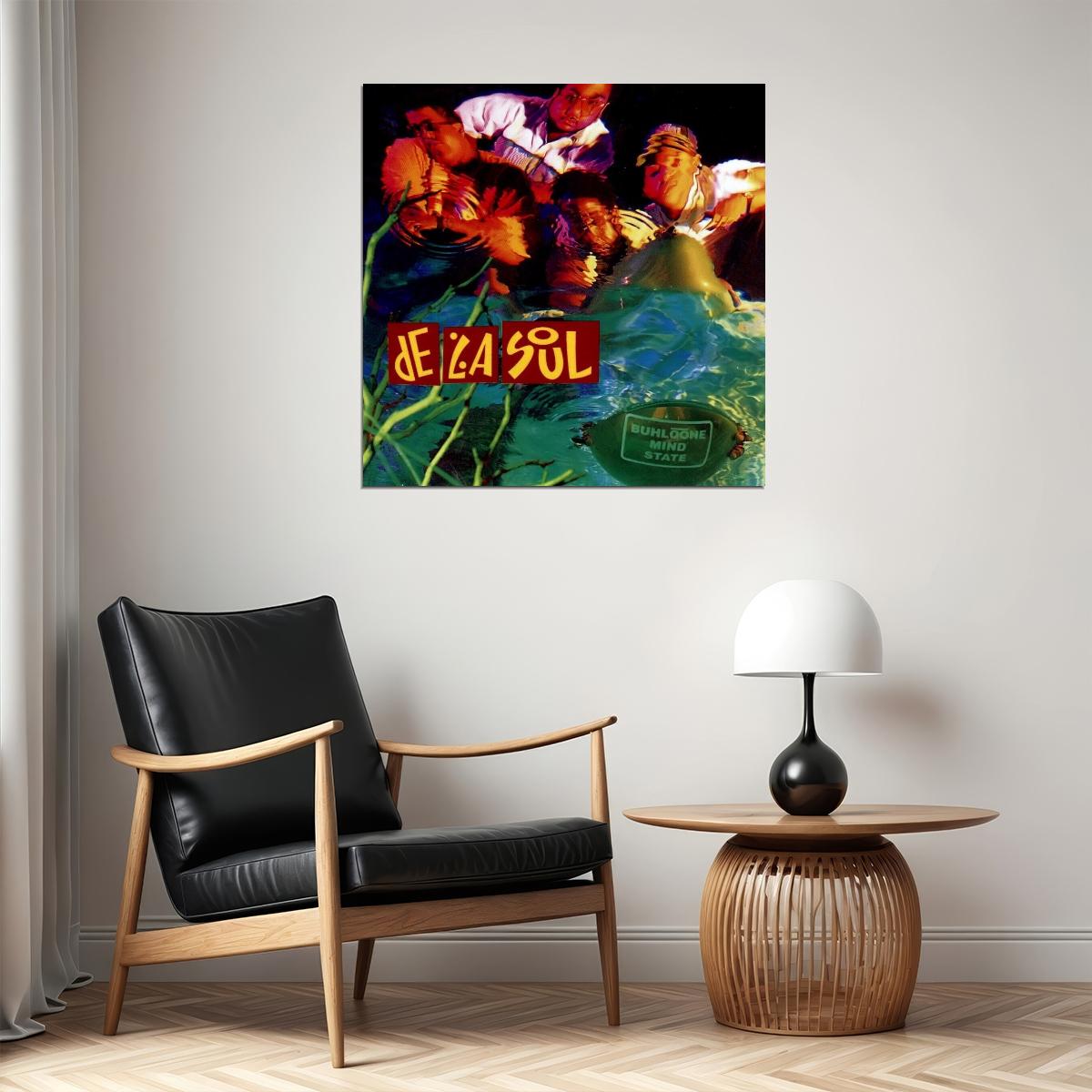 De La Soul Album Cover Art Hip-hop Music Poster Rap Group Music Print - xonomax