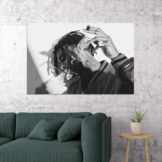 Playboi Carti Music Poster Rap Hip-hop Artist Wall Print - xonomax