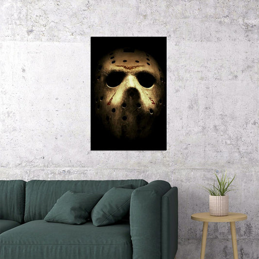 Jason Friday The 13th Movie Poster Horror Film Wall Art - xonomax