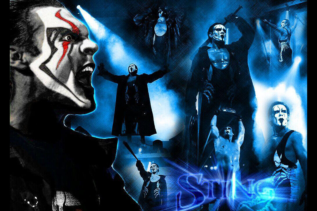Superstar Sting Wrestling Poster Iconic Wwe Legend Wall Art - xonomax