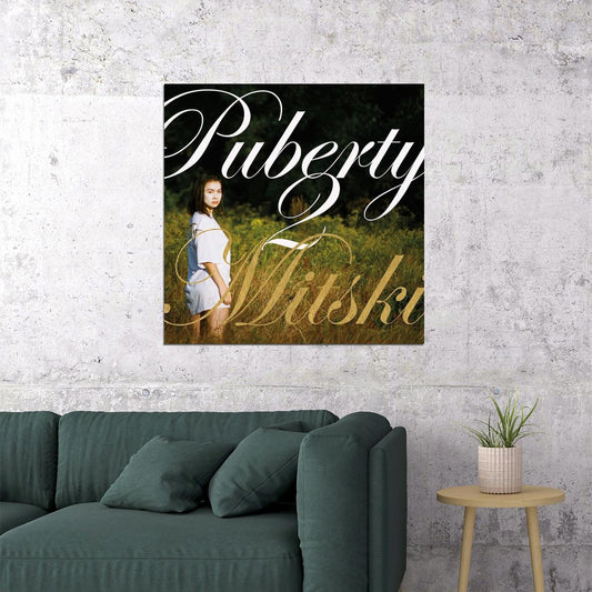 Mitski Puberty 2 Album Cover Art Music Poster Indie Rock Wall Print - xonomax