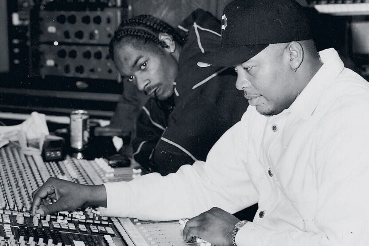 Dr. Dre & Snoop Dogg Studio Poster Hip-hop Music Wall Art Rap Legends Music Print - xonomax