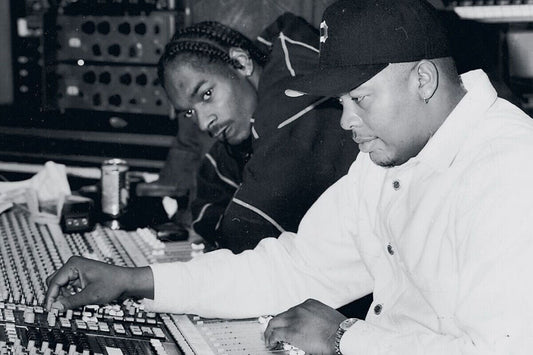 Dr. Dre & Snoop Dogg Studio Poster Hip-hop Music Wall Art Rap Legends Music Print - xonomax