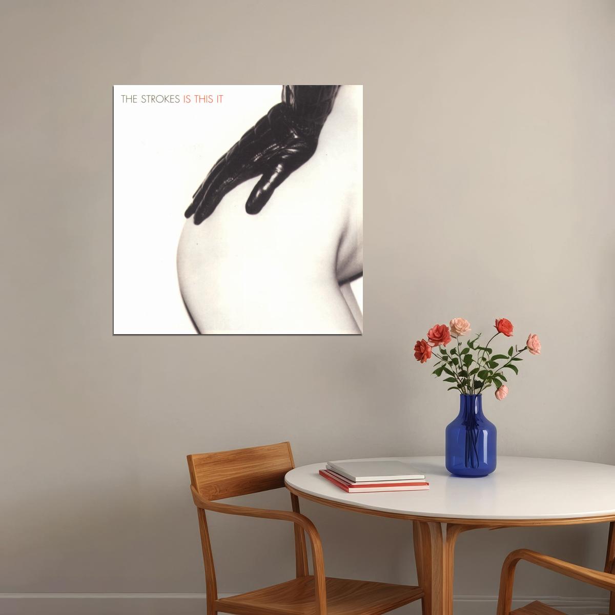 The Strokes Is This It Album Cover Art Music Poster Iconic Rock Band Print - xonomax