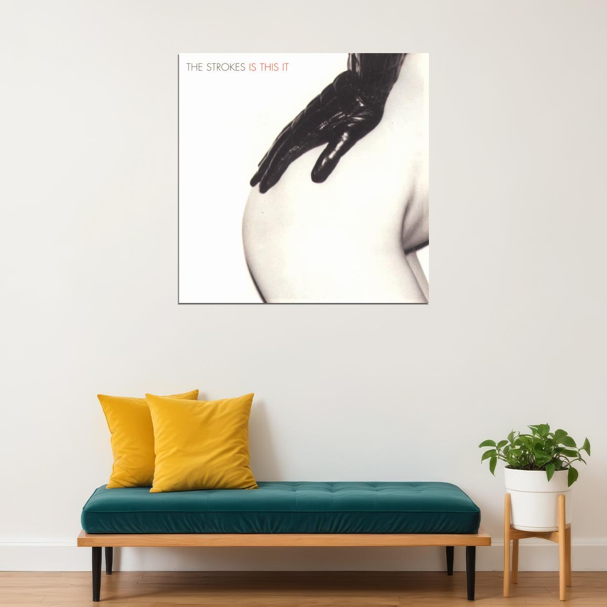 The Strokes Is This It Album Cover Art Music Poster Iconic Rock Band Print - xonomax