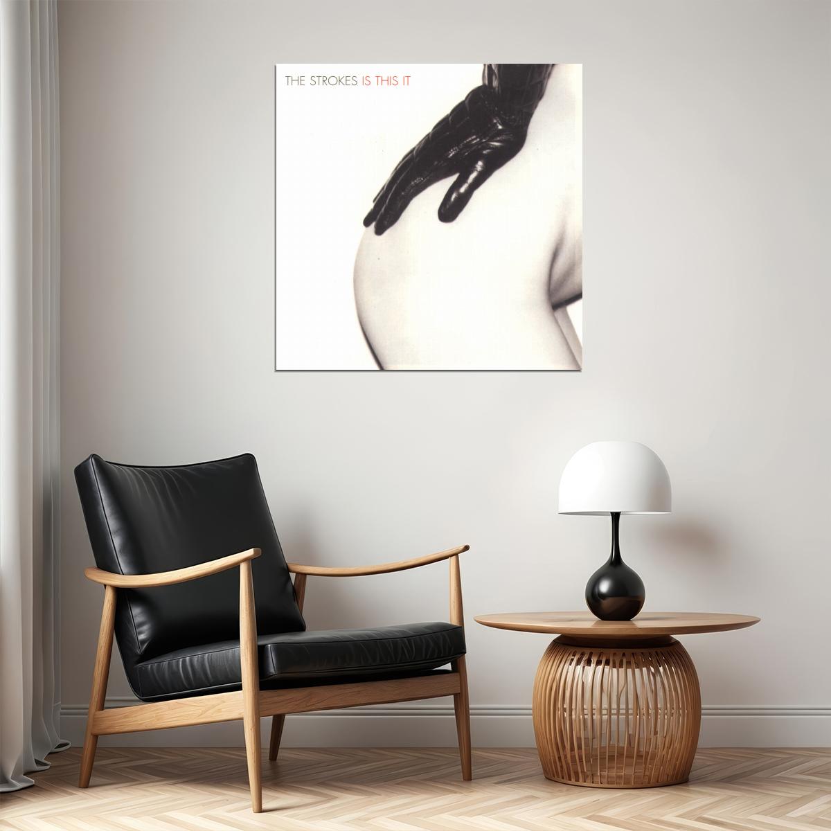 The Strokes Is This It Album Cover Art Music Poster Iconic Rock Band Print - xonomax