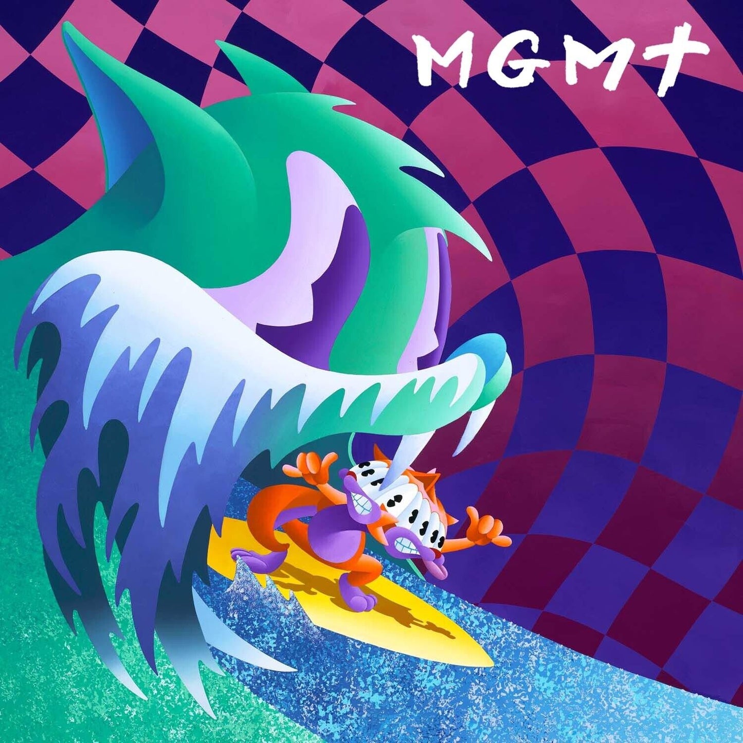 Mgmt Congratulations Album Cover Art Music Poster Indie Rock Wall Print - xonomax