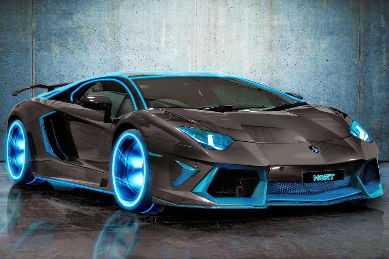 Lamborghini Car Poster Sports Supercar Wall Art - xonomax