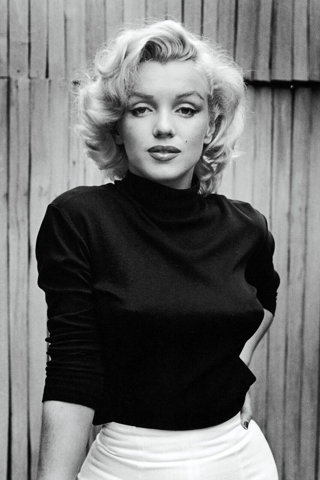 Marilyn Monroe Poster Iconic Vintage Hollywood Actress Black And White Wall Art - xonomax