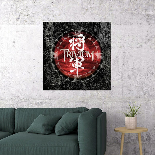 Trivium Shogun Album Cover Art Rock Music Poster Heavy Metal Band Music Print - xonomax