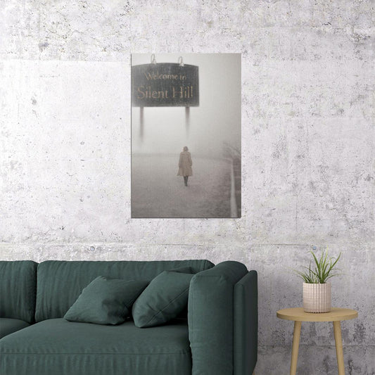 Silent Hill Video Game Poster Iconic Horror Gamer Wall Print - xonomax