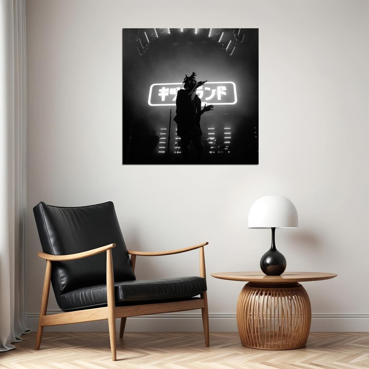 The Weeknd Iconic Music Poster R&b Star Art Print - xonomax