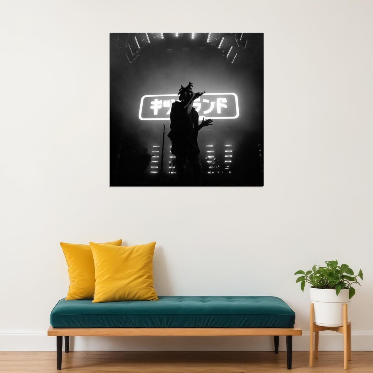 The Weeknd Iconic Music Poster R&b Star Art Print - xonomax