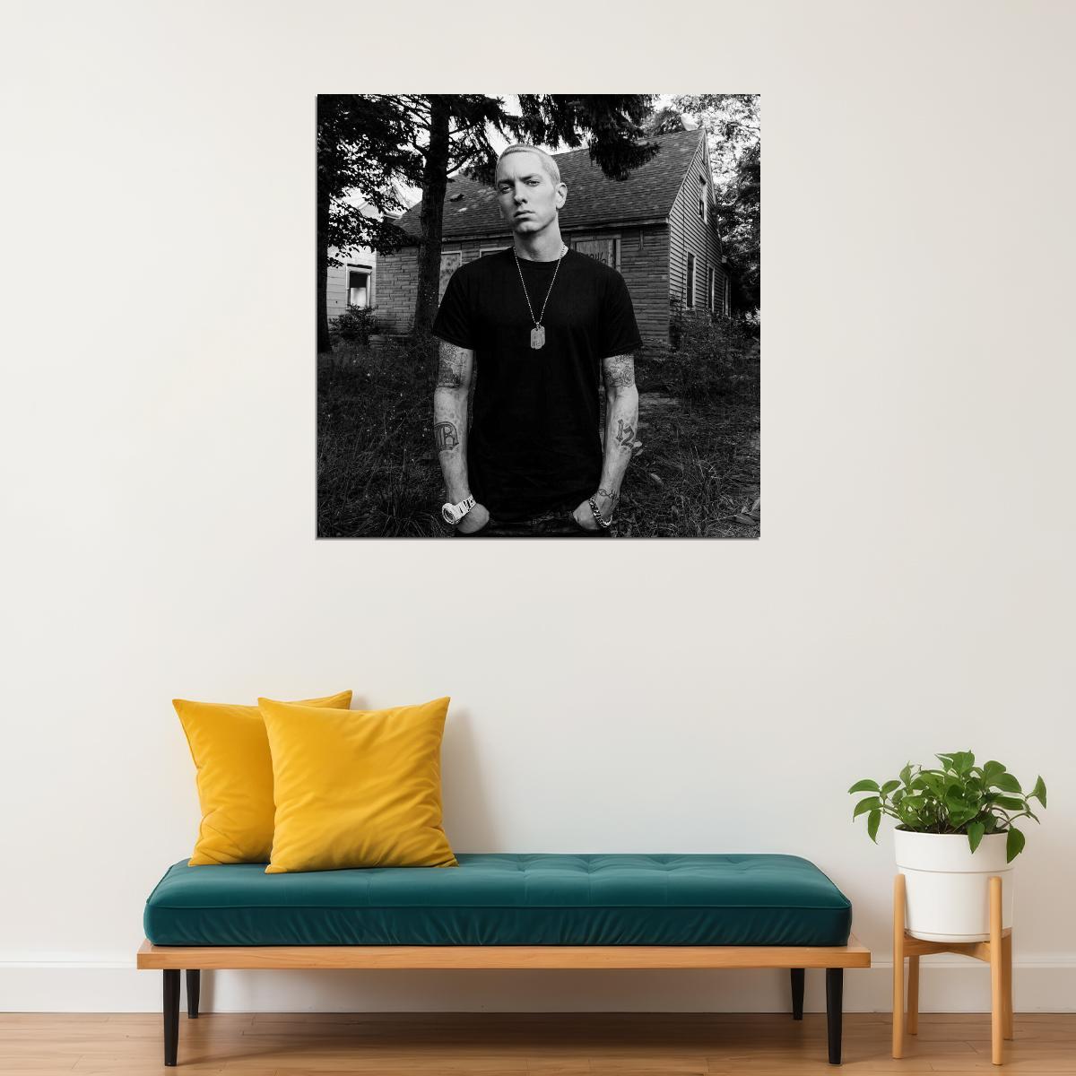 Eminem Poster Hip-hop Music Wall Art Rap Artist Print - xonomax