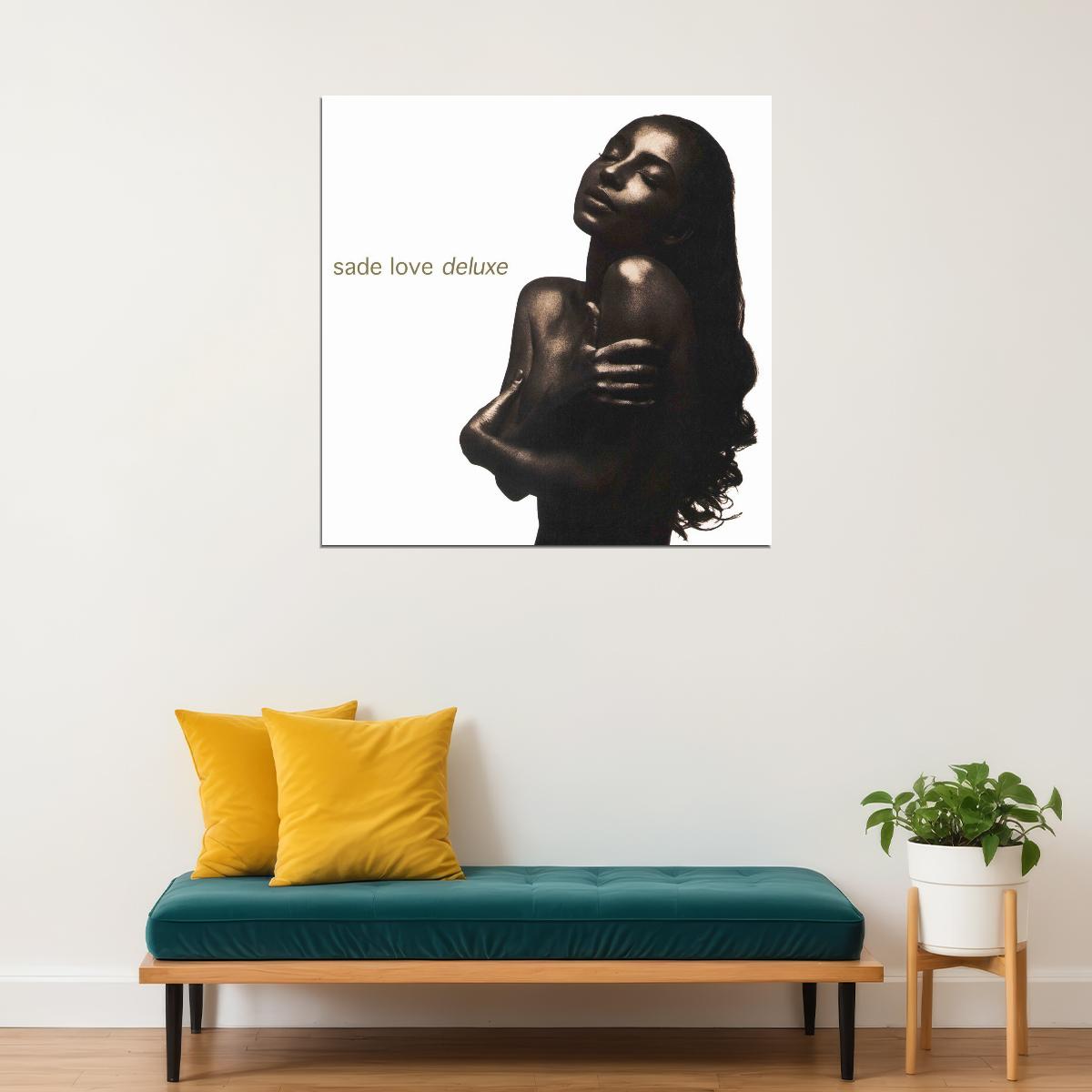 Sade Love Deluxe Album Cover Art Music Poster Iconic Singer Wall Print - xonomax