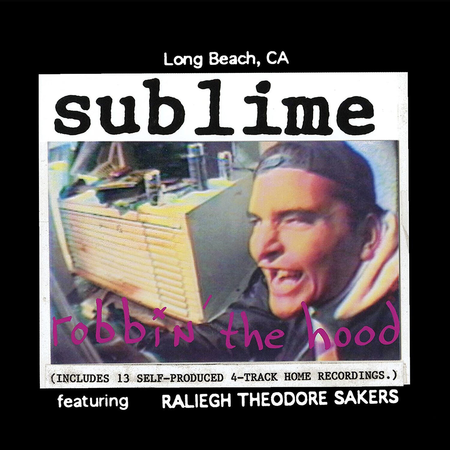 Sublime Robbin' The Hood Album Cover Art Music Poster Ska Punk Band Print - xonomax