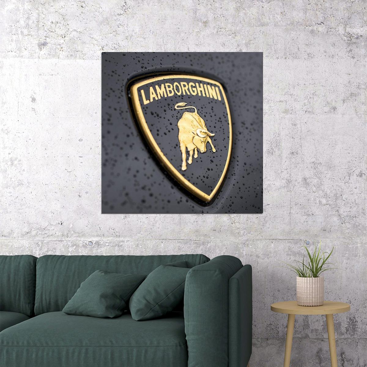 Lamborghini Car Poster Sports Supercar Wall Art - xonomax