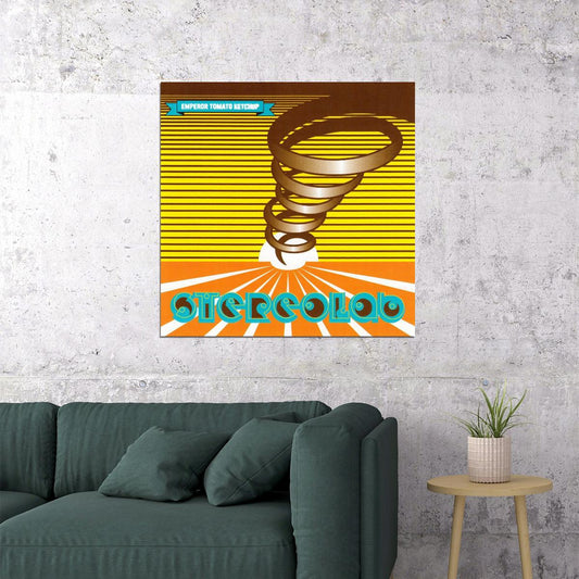 Stereolab Emperor Tomato Ketchup Album Cover Art Music Poster Band Print - xonomax