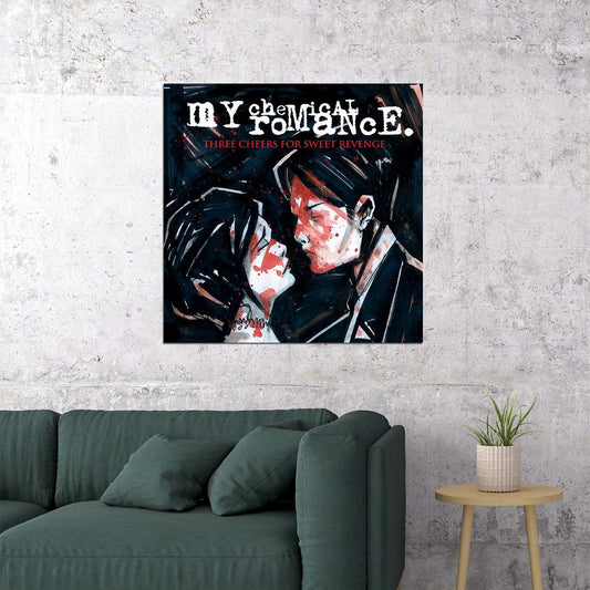My Chemical Romance Three Cheers Album Cover Art Music Poster Famous Band Wall Print - xonomax