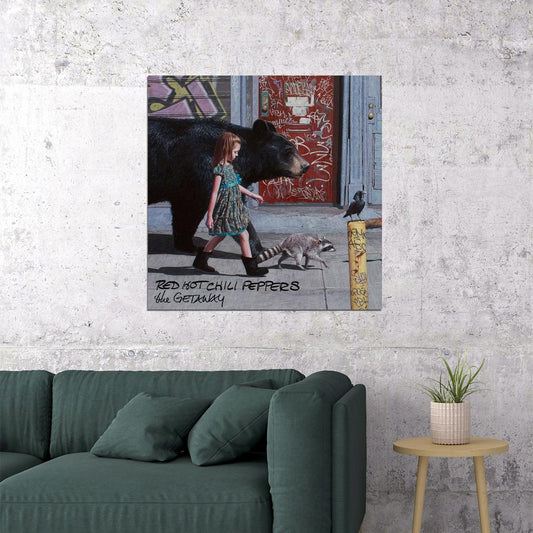 Red Hot Chili Peppers The Getaway Album Cover Art Rock Music Poster Band Wall Print - xonomax