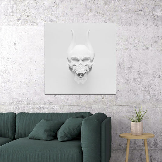 Trivium Silence In The Snow Album Cover Art Rock Music Poster Heavy Metal Band Music Print - xonomax