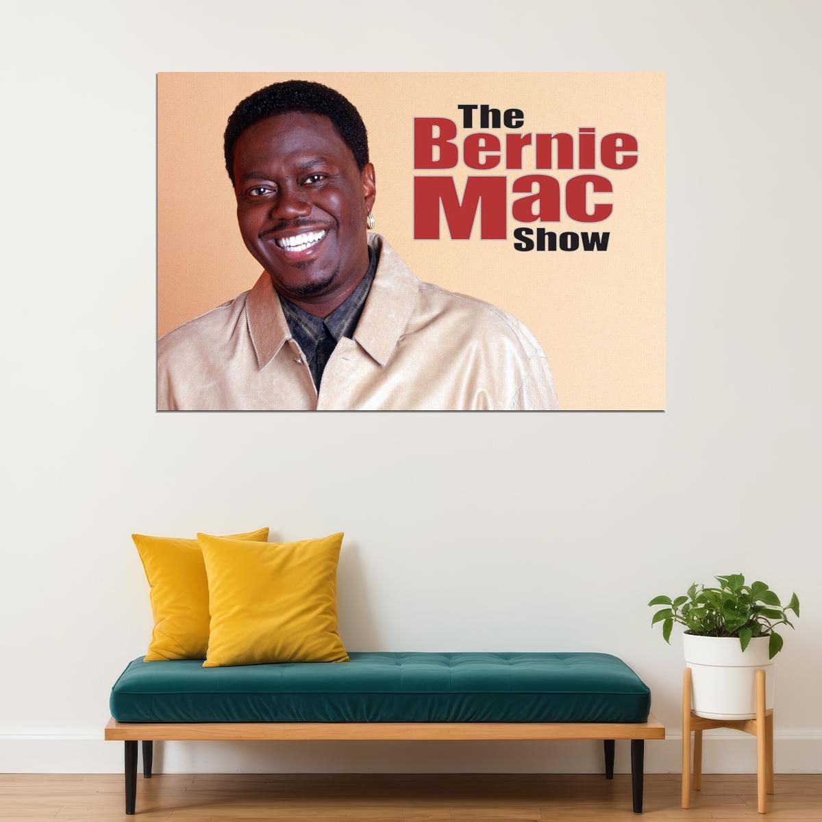 The Bernie Mac Show Tv Show Movie Poster Iconic Comedy Series Art Print - xonomax