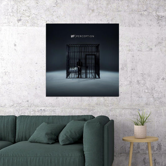 Nf Perception Album Cover Art Rap Hip-hop Music Poster Wall Print - xonomax
